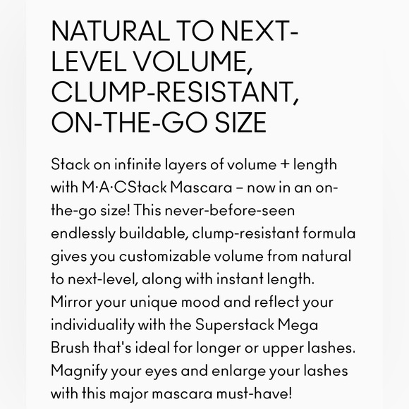 Mac Stack Mascara & Brushstroke 24 Hour Liner - Picture 6 of 13